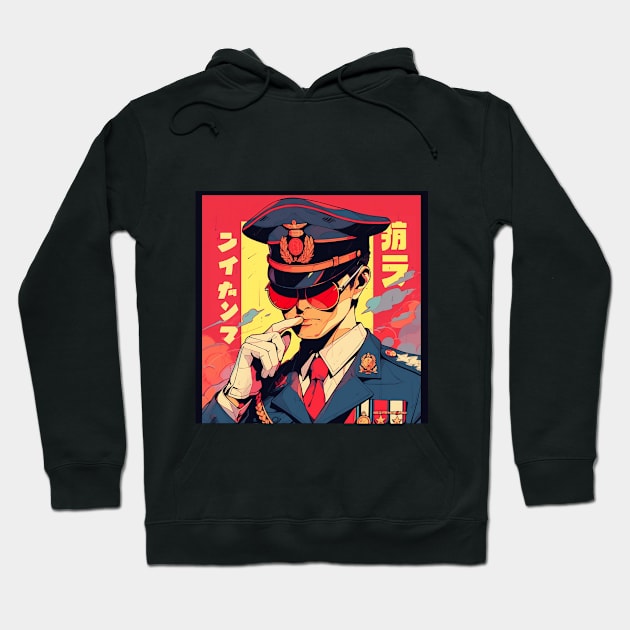 Policeman Hoodie by WabiSabi Wonders